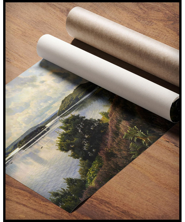 Blick über den Borre Sø