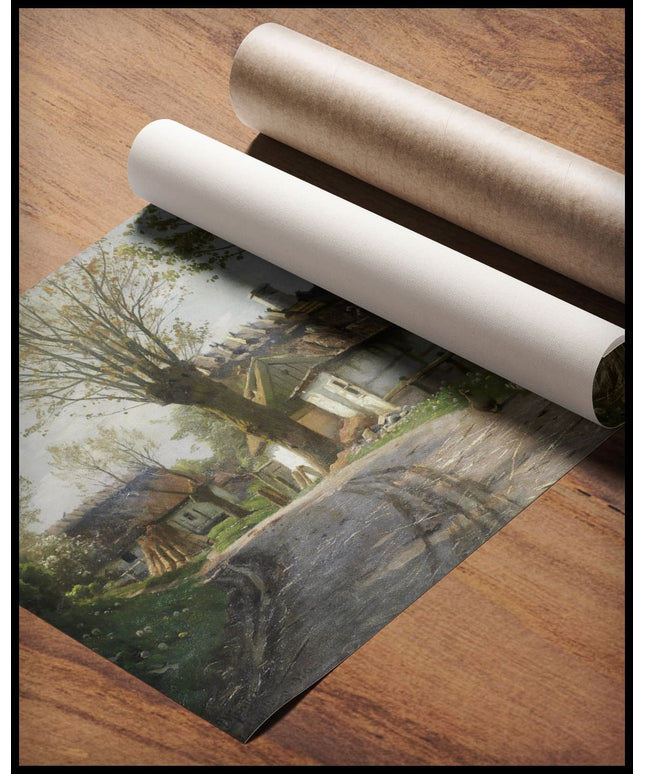 Eine Landstraße in Jyllinge