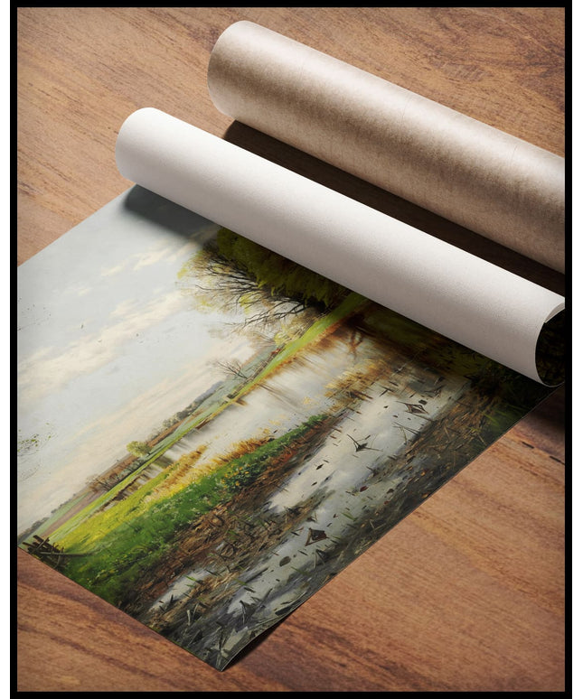 Landschaft an einem Frühlingstag