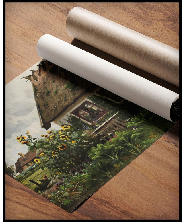 Strickendes Mädchen