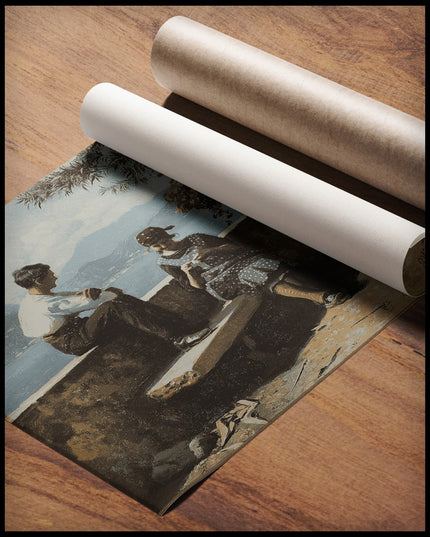 Zwei Italiener am Comer See