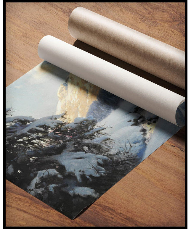 Winterlandschaft bei Morteratsch