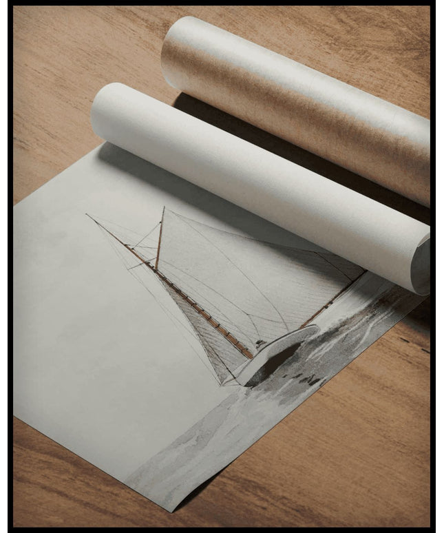 Sailing Off Gloucester