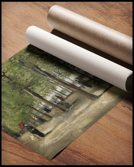 Terrace in the Luxembourg Garden
