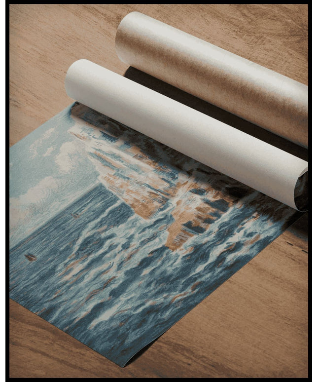 The Sea At Camaret, The Red Rocks