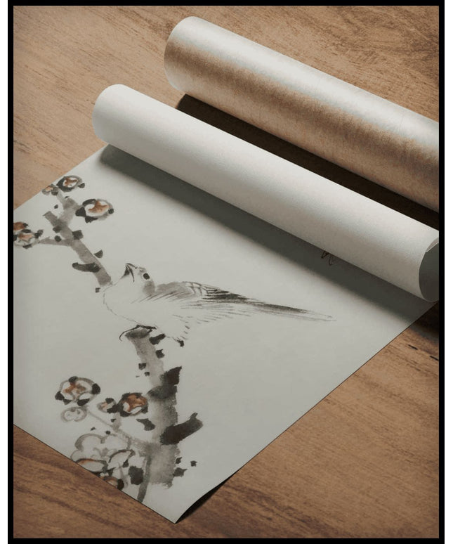 Three Birds On Branches