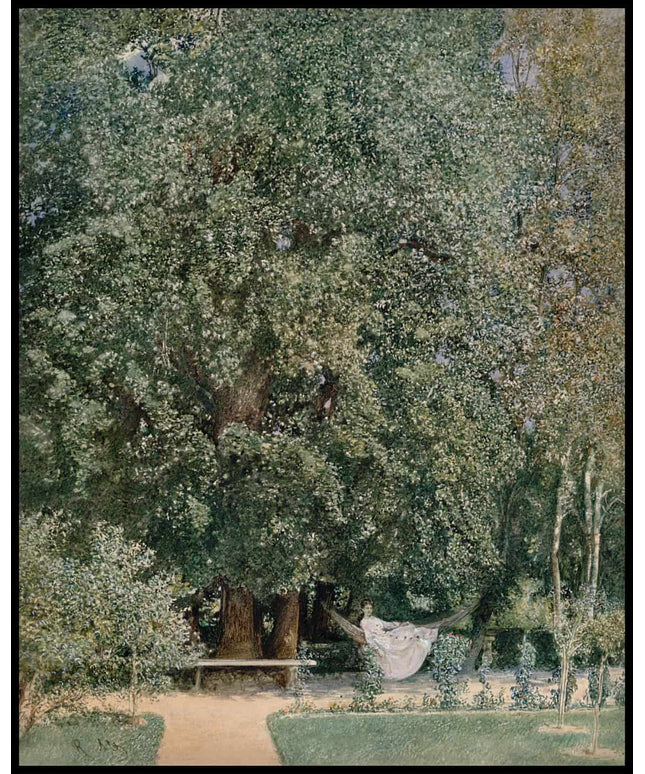 Aus dem Kurpark in Teplitz