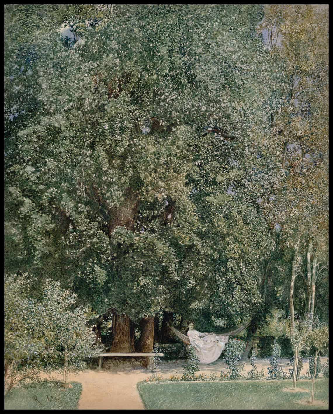 Aus dem Kurpark in Teplitz