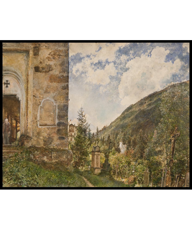 Der Friedhof in Gastein