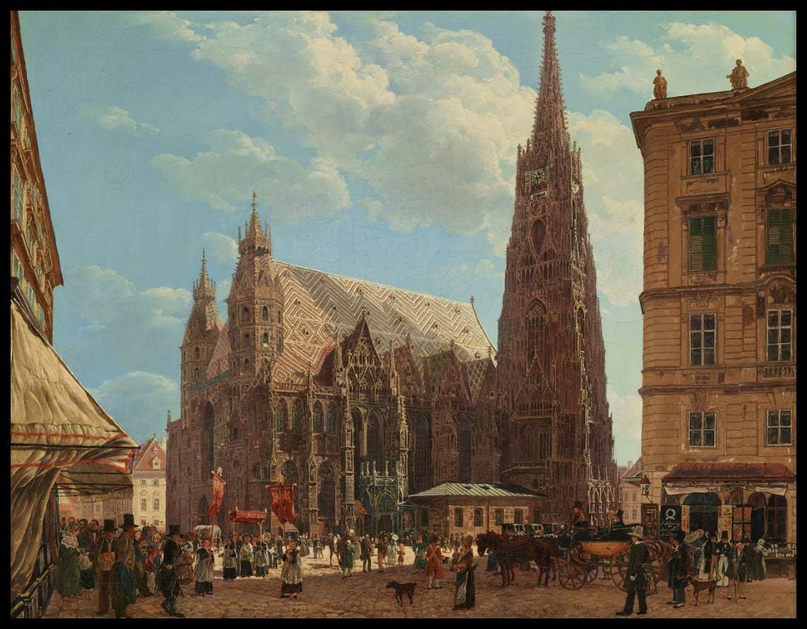 Der Stephansdom in Wien