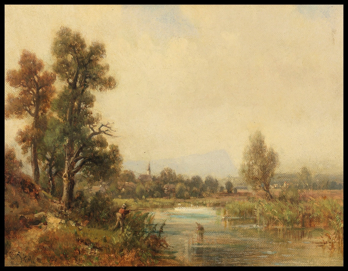 Small river landscape