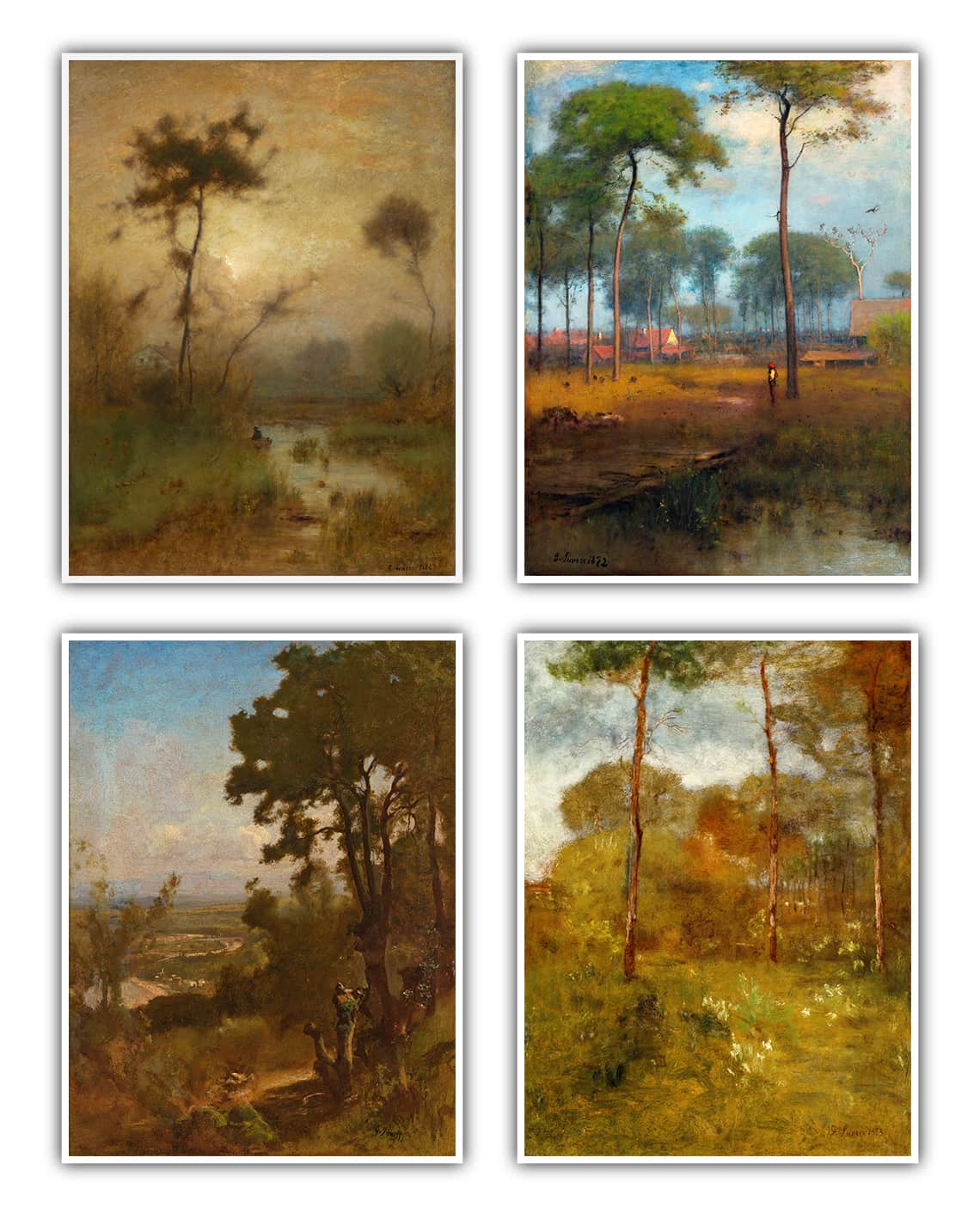 George Inness Poster Set