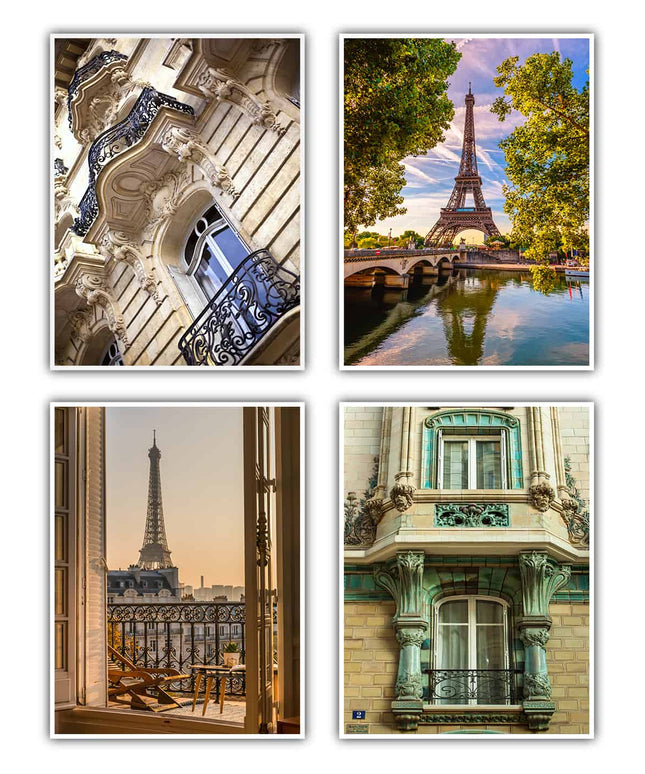 Paris Poster Set