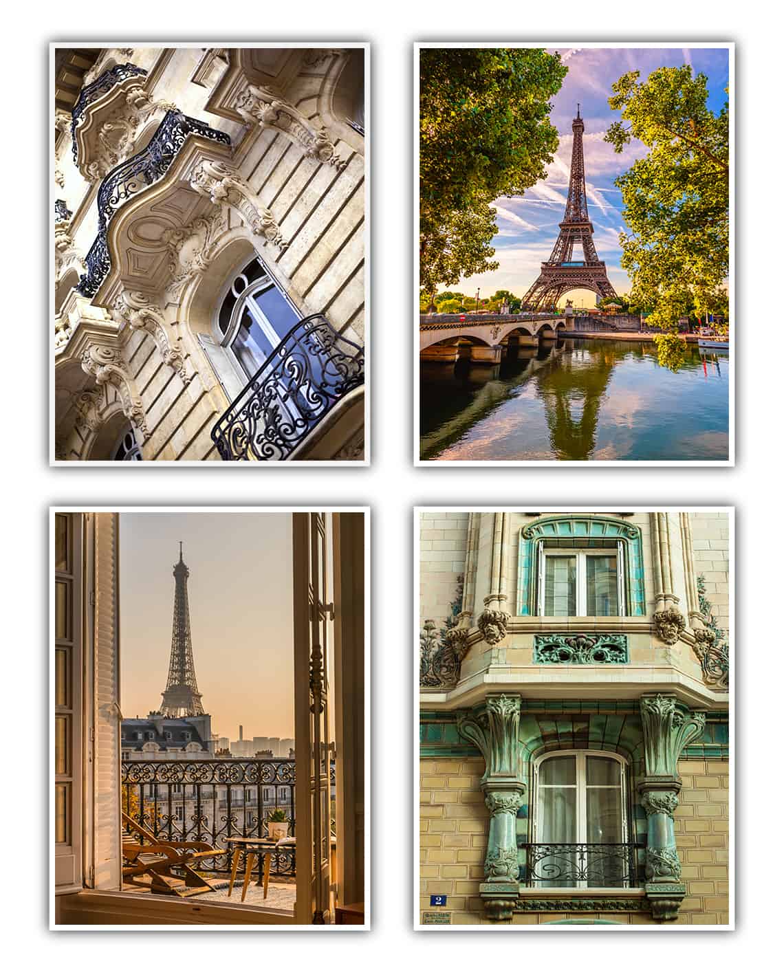 Paris Poster Set