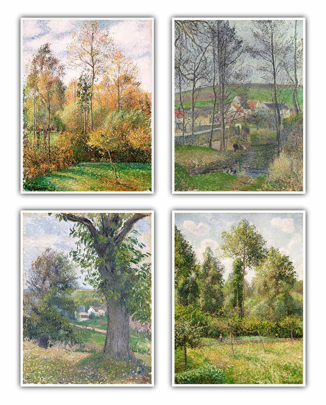 Camille Pissarro Poster Set