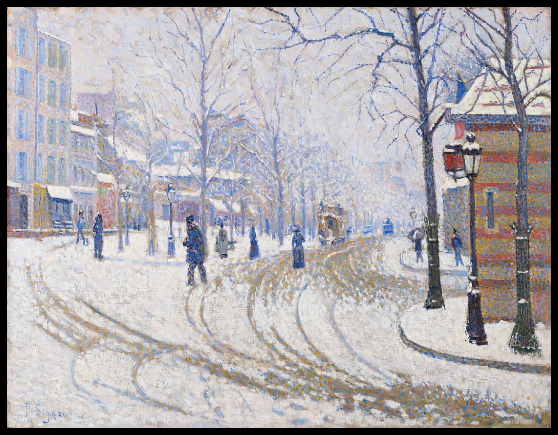 Snow, Boulevard de Clichy