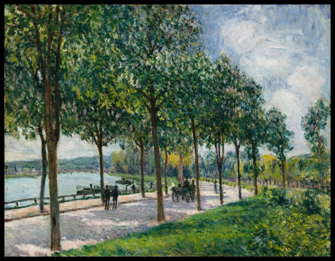 Avenue Of Chestnut Trees