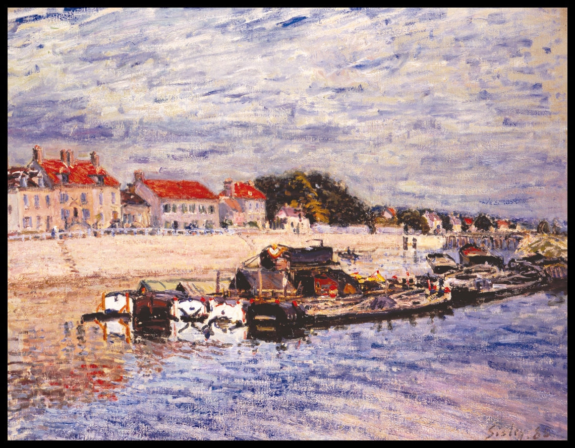 Barges On The Loing