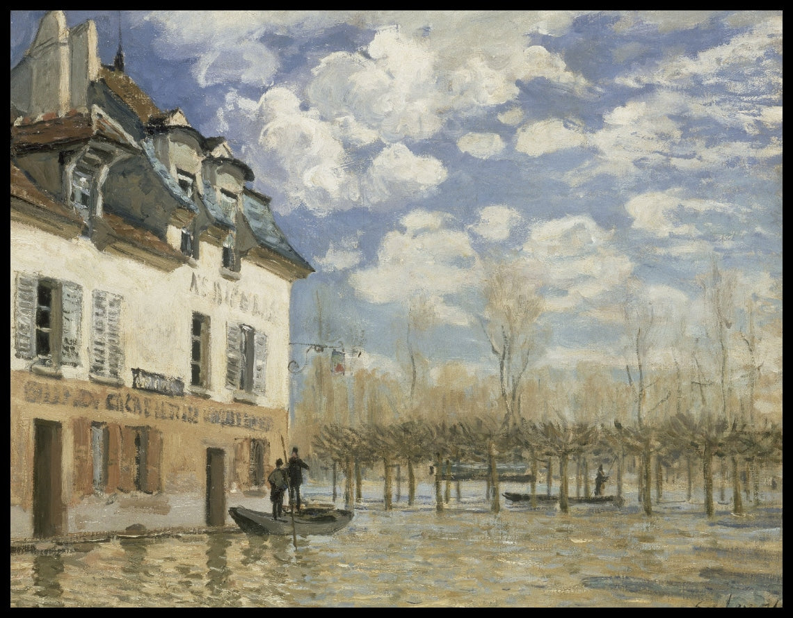 Boat In The Flood