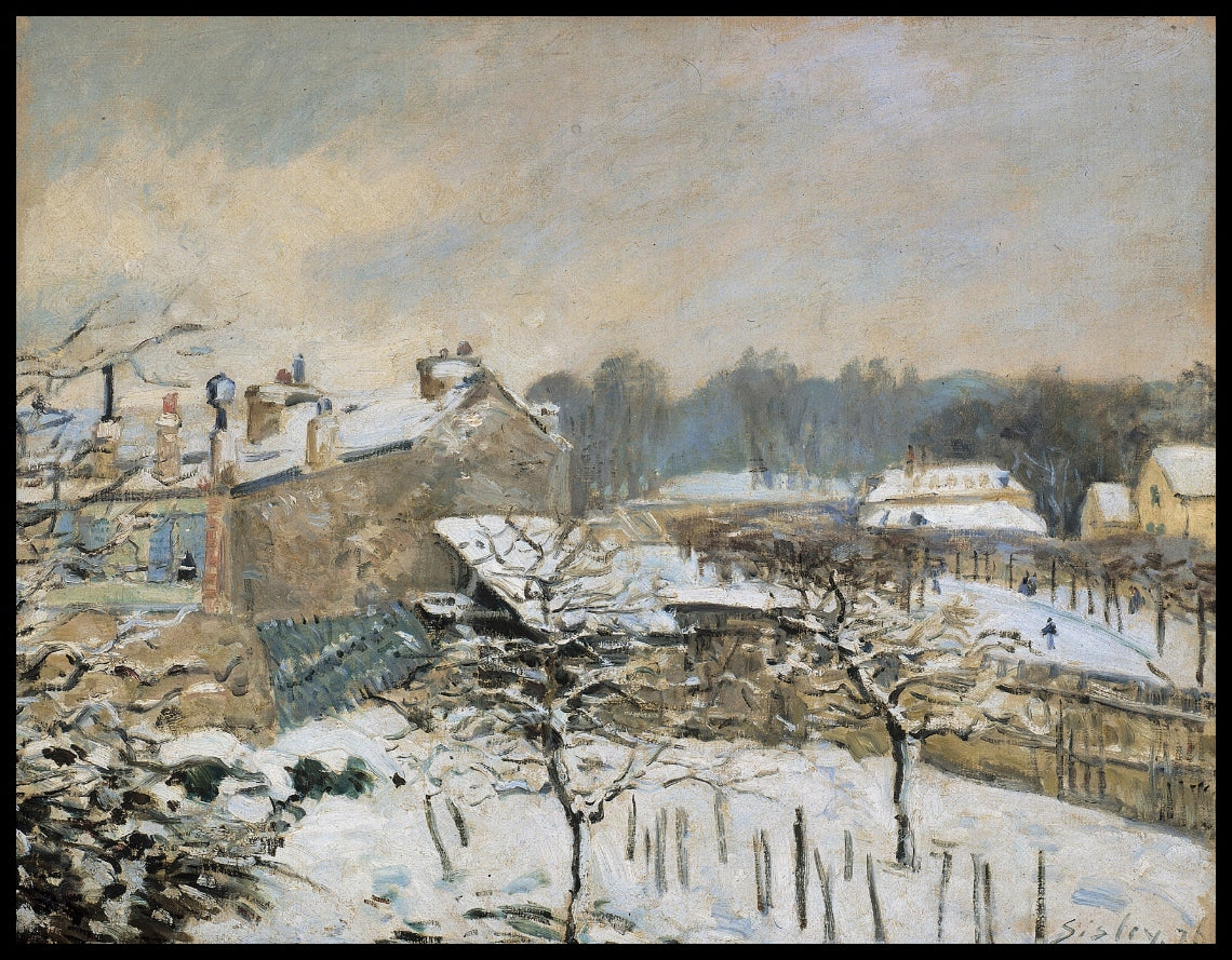 Effet De Neige A Louveciennes