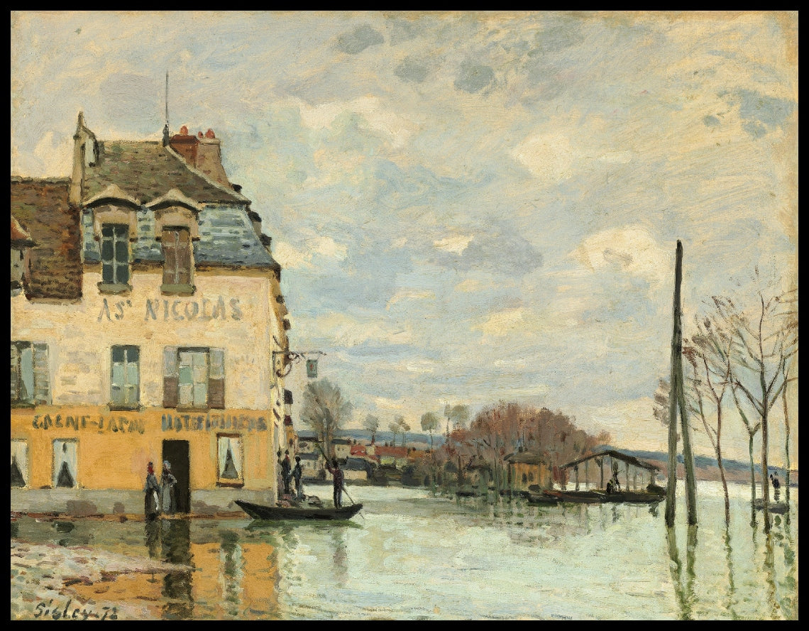 Inondation à Port Marly