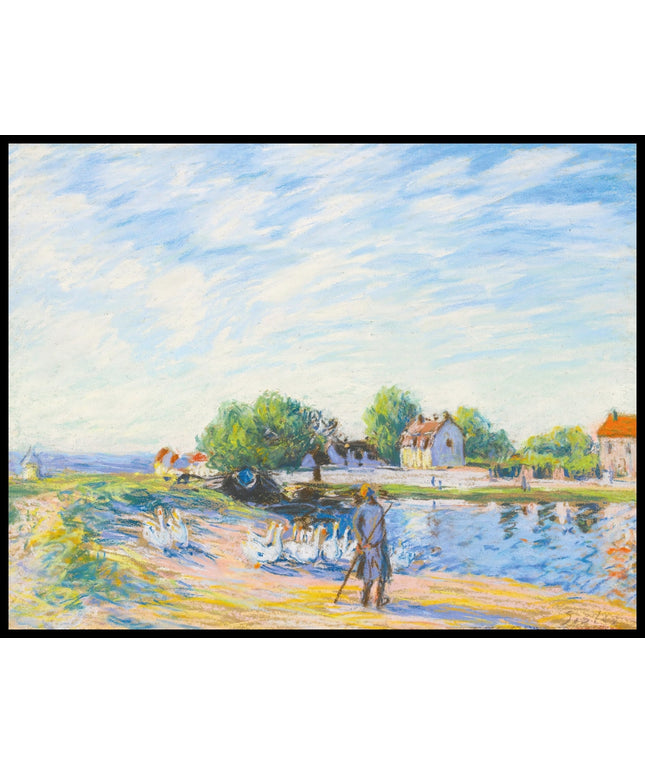 Les Oies À Saint-Mammès