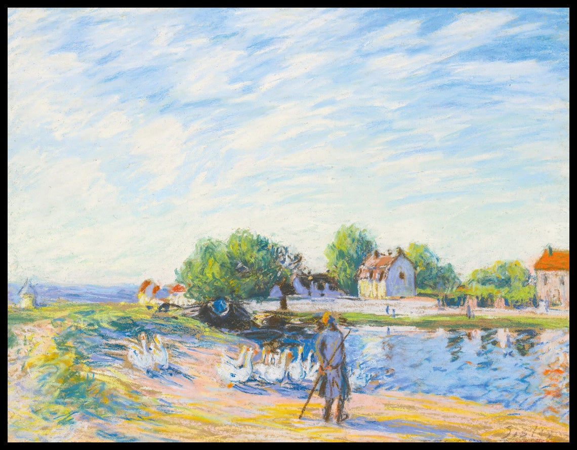 Les Oies À Saint-Mammès