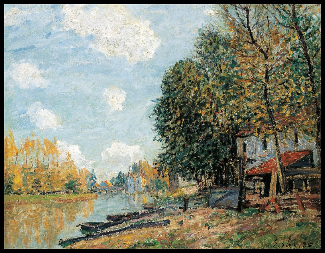 Les bancs de la rivière Loing