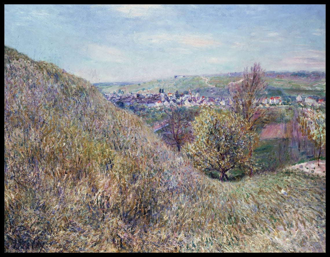On The Hills Of Moret In Spring