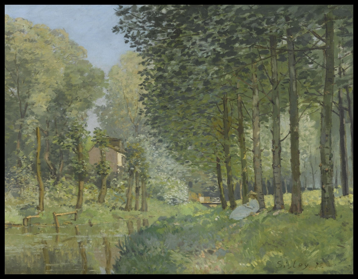 Repos au bord de la rivière