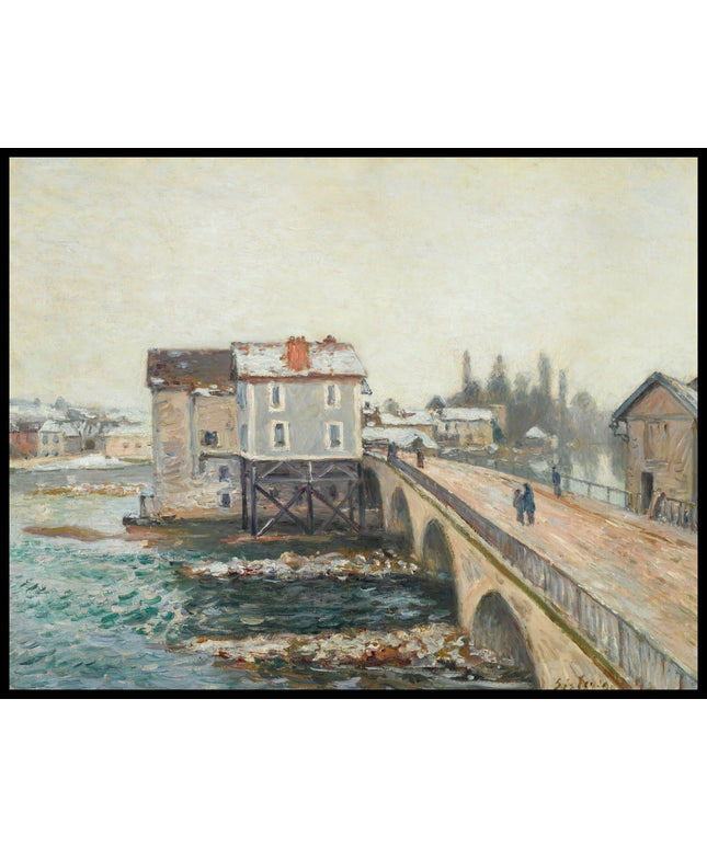 Bridge And Mills Of Moret