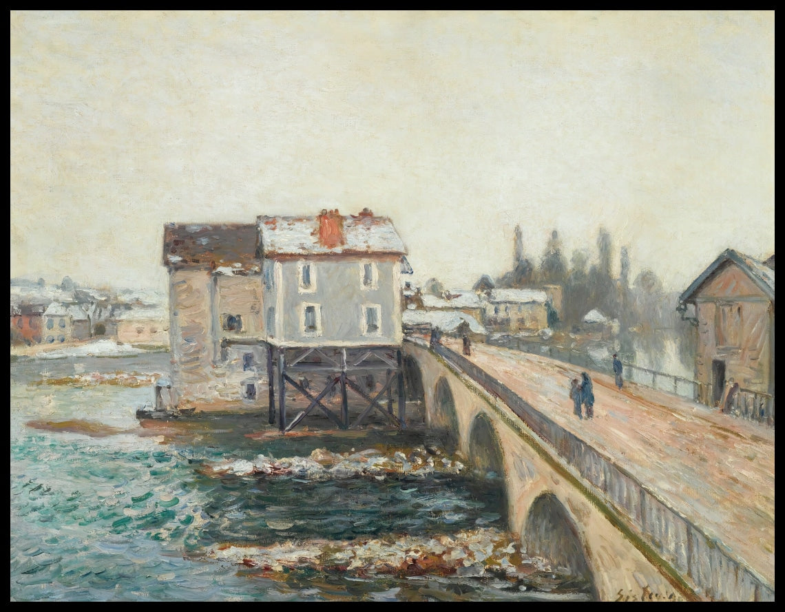 Pont et Moulins de Moret