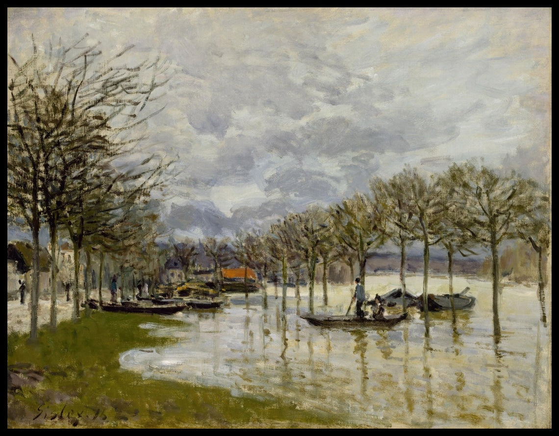 Le déluge sur la route