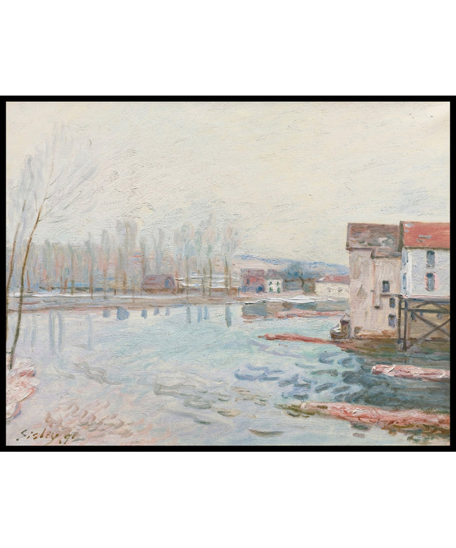 Winter in Moret