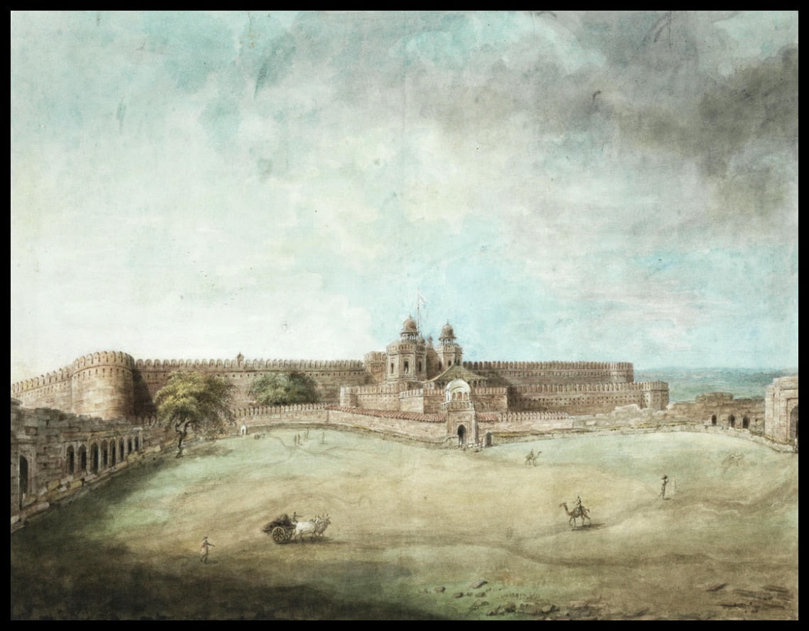 Fort of Agra from the East