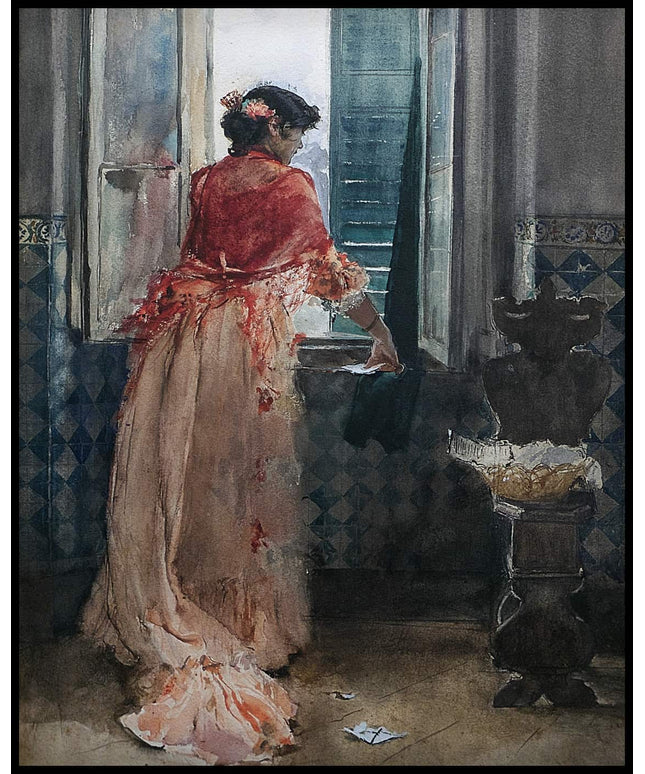 Clotilde en la Ventana