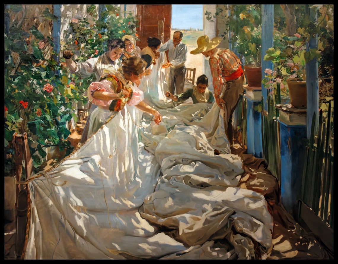 La couture de la voile