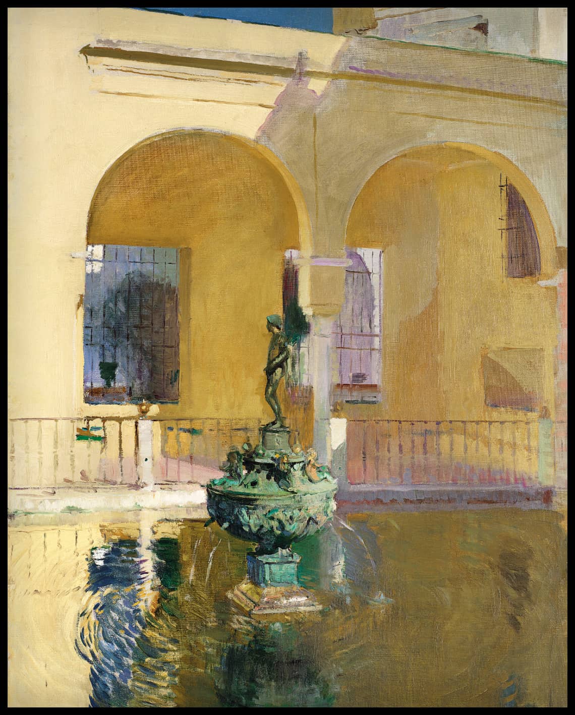 L'étang de Charles Quint à l'Alcazar, Séville