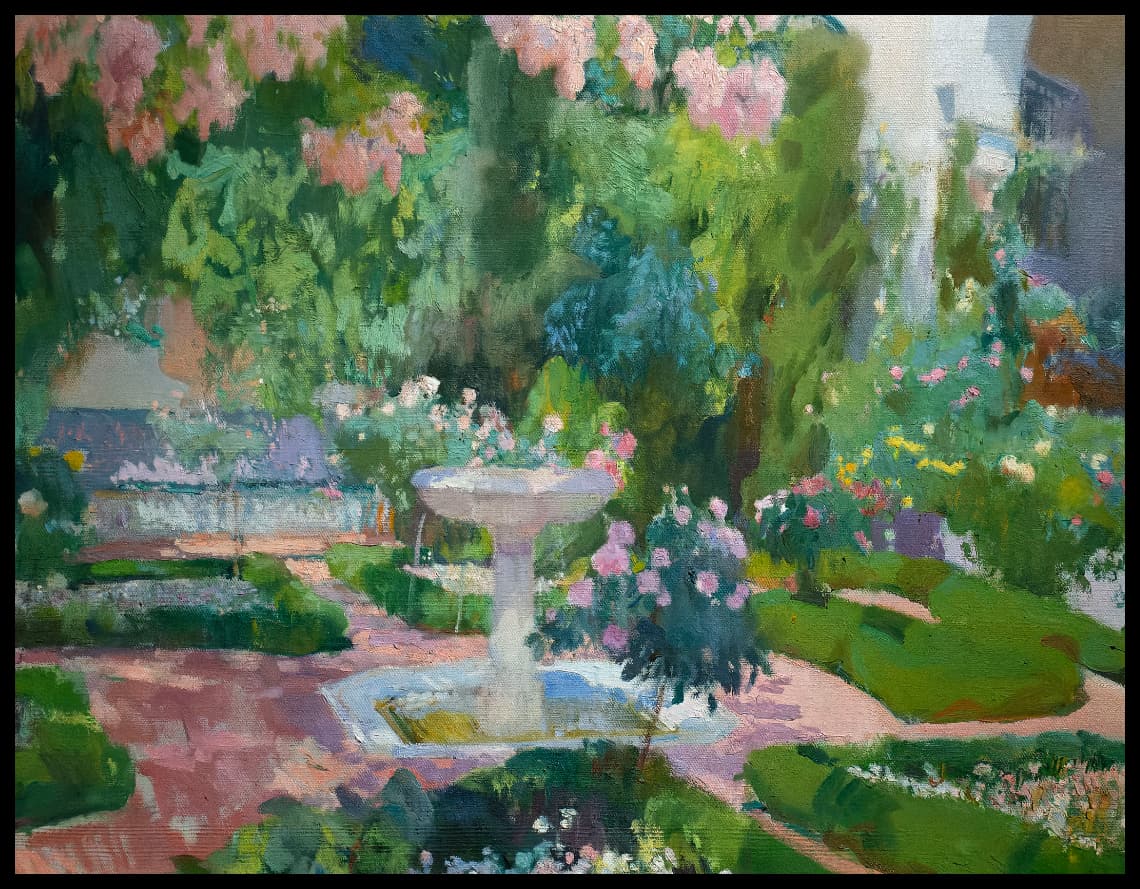 Jardin de la maison de la famille Sorolla