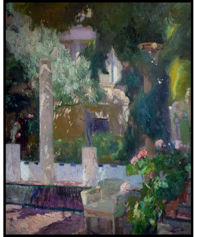 Rose Bush at the Sorolla House