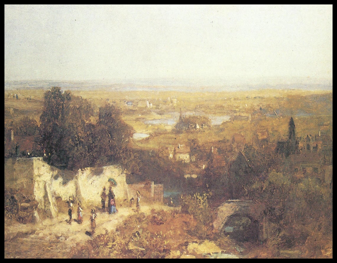 Jardin de bière avec des excursionnistes