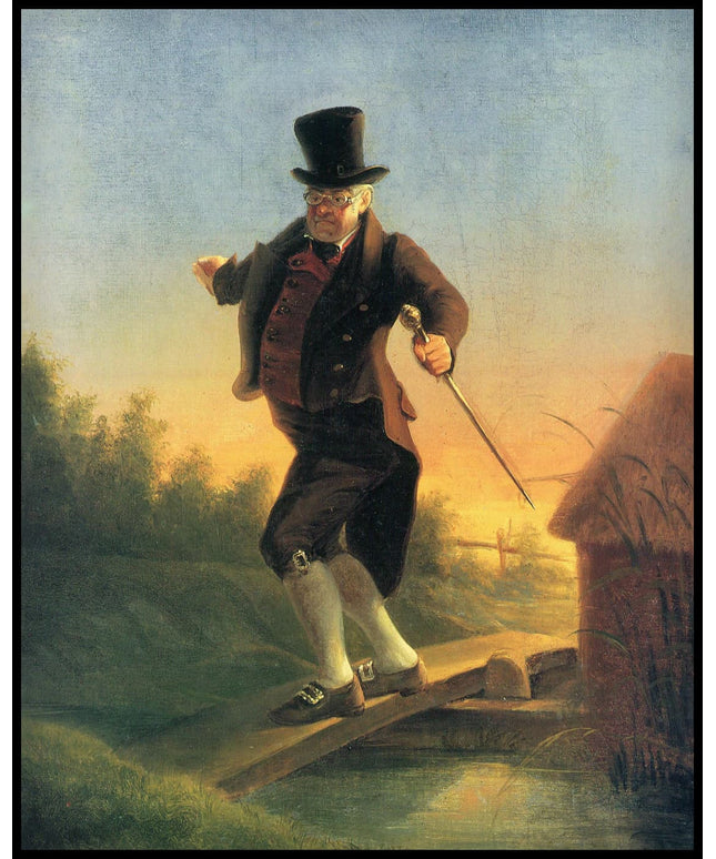 Das Schulmeisterlein auf dem Steg (Gefährliche Passage)