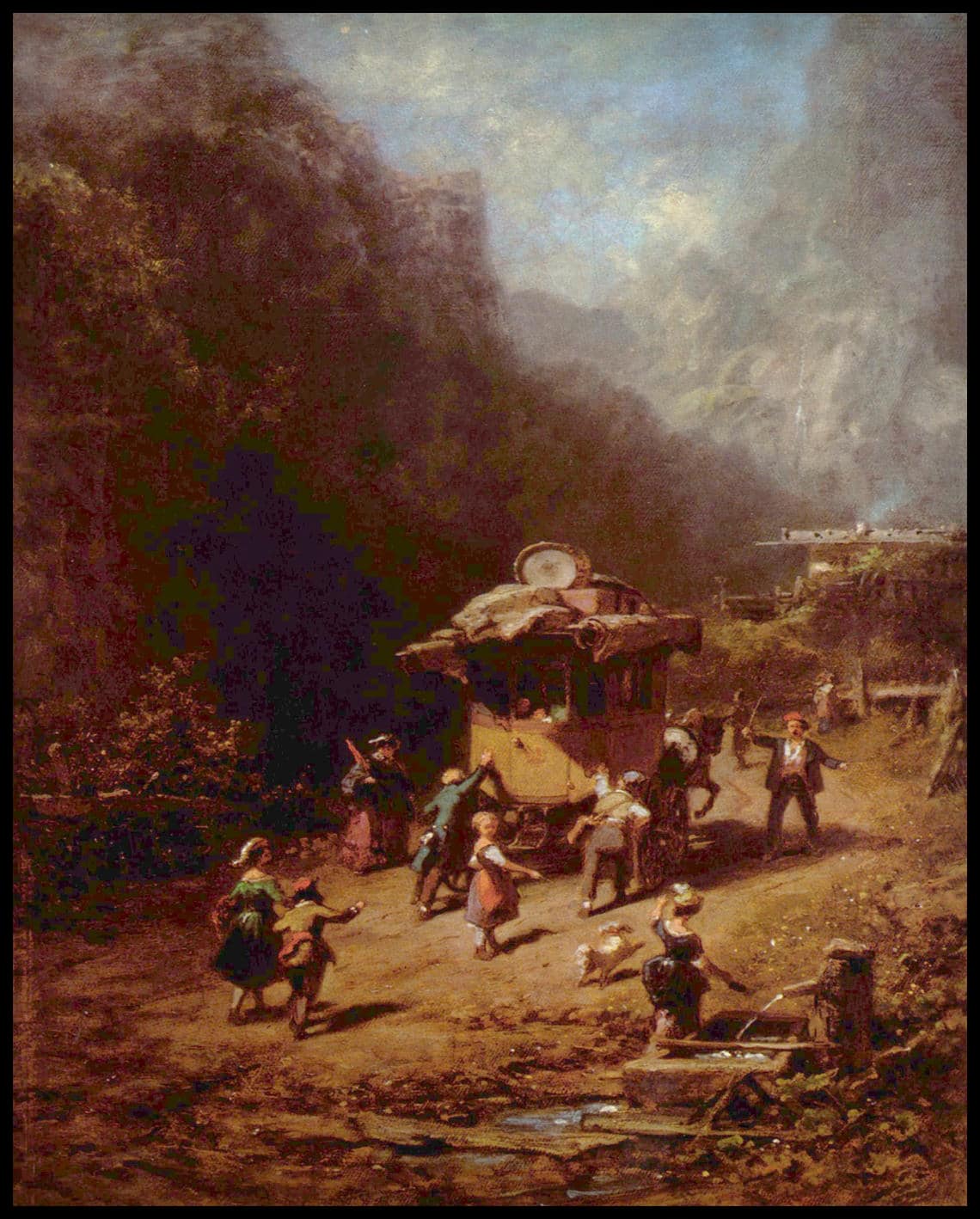 Le chariot de transport