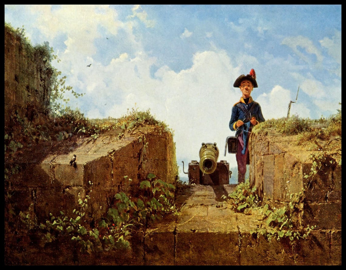 L'avant-poste qui tricote