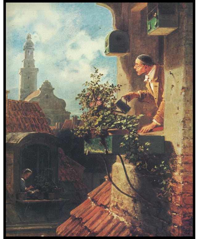 Die Dachstube, Ein Hypochonder