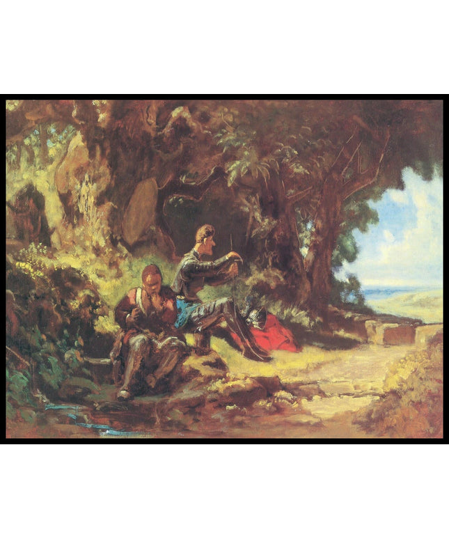 Don Quijote und Sancho Pansa