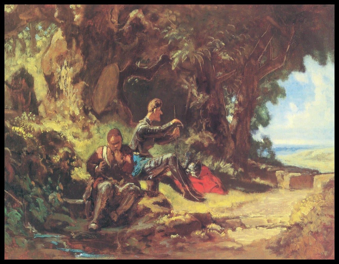 Don Quichotte et Sancho Panza
