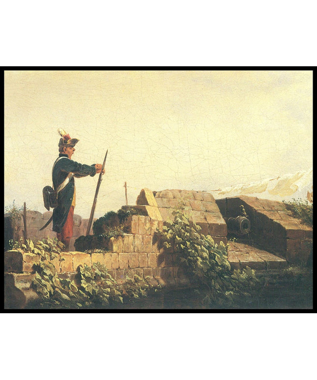 Frieden im Lande (Auf der Bastei, Schildwache)