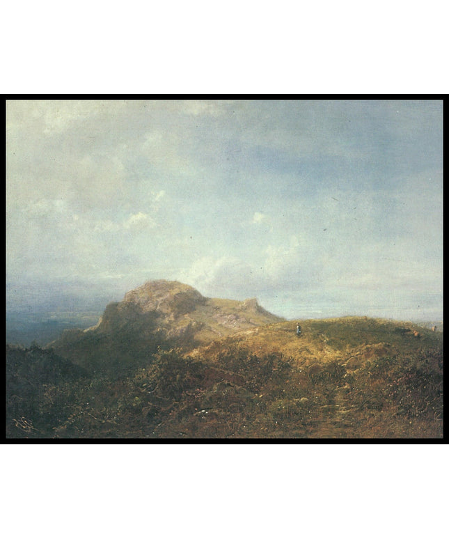 Landschaft aus der Gegend vom Wendelstein