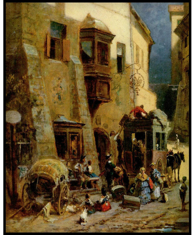 Zollstation in Zirl in Tirol (Zweierlei Reisen)